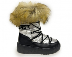 Zimske cipele srebrne 576