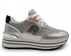 Sportske papuče srebrne Q95